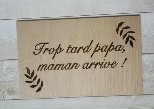 Carte annonce