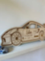 Miniature : voiture en bois