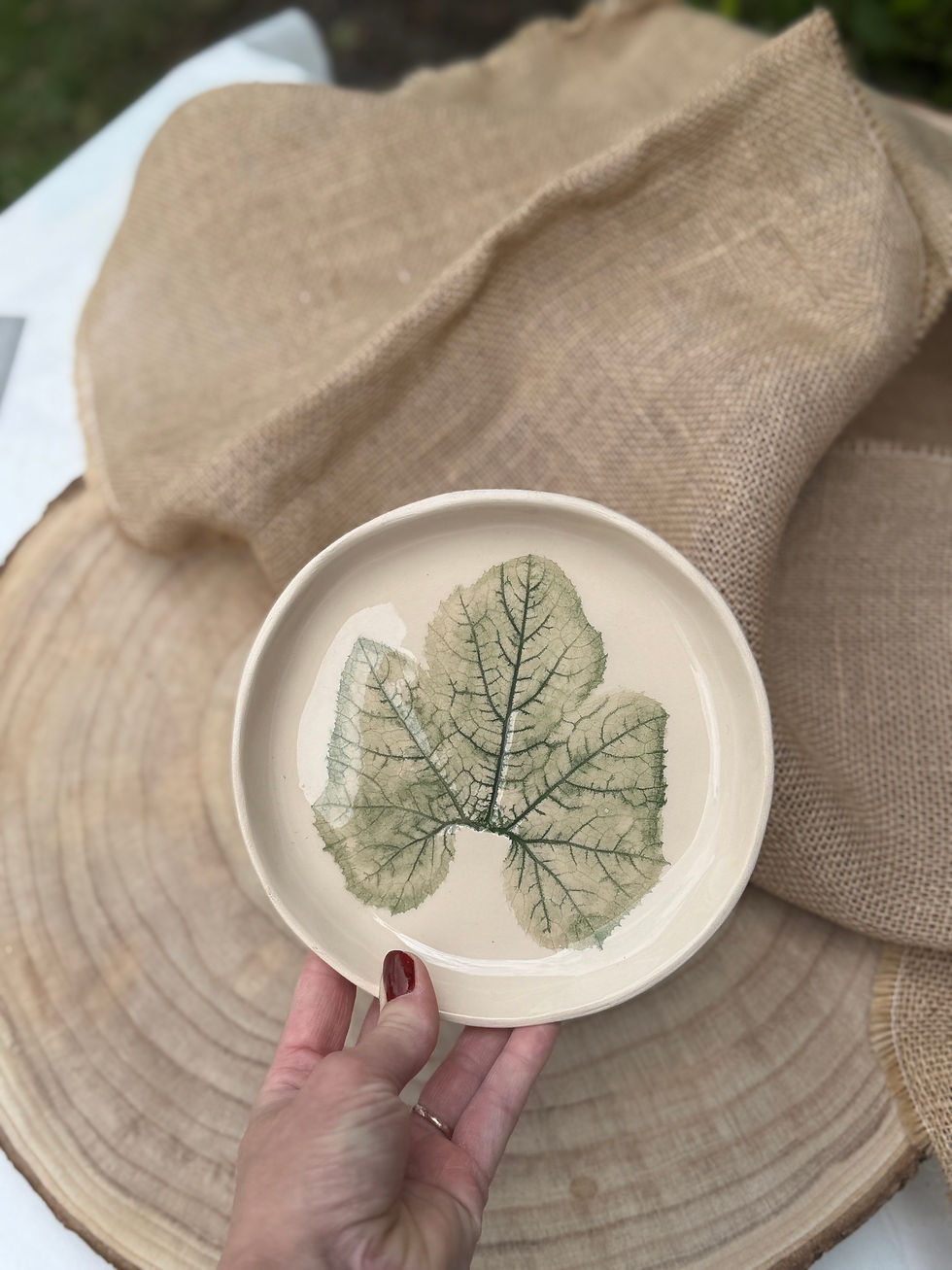 Miniature : Assiette Courge