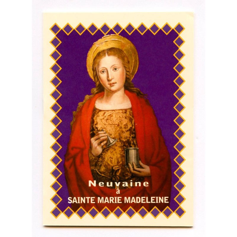 Livret de neuvaine à sainte Marie-Madeleine – Boutique Mariam Saint-Maximin