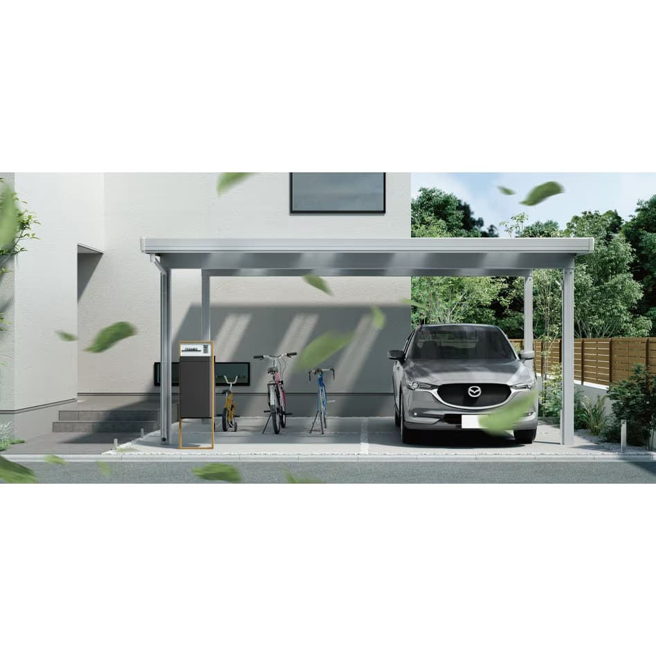 *【商品のみ】K様邸折板カーポートSW［一式］