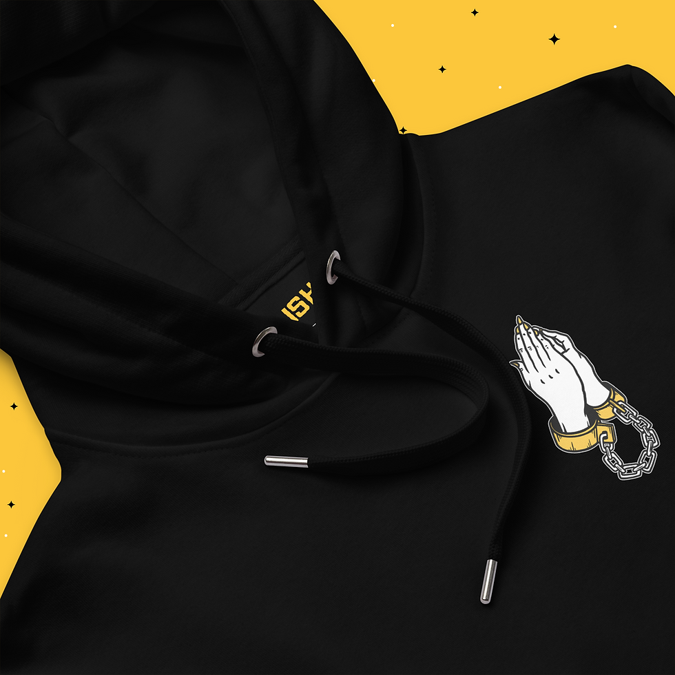 Thumbnail: ANGELS + MONSTERS Black Premium Hoodie