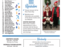 Miami Township Senior Center-January, 2026 Newsletter