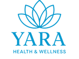 YARA Health & Wellness logo with a blue lotus flower