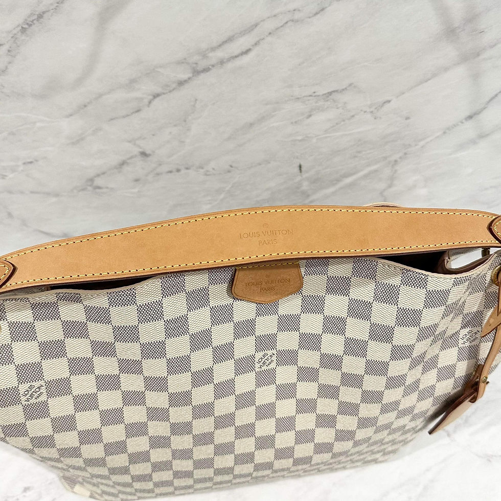 Thumbnail: Louis Vuitton Graceful MM Damier Azur Microchip