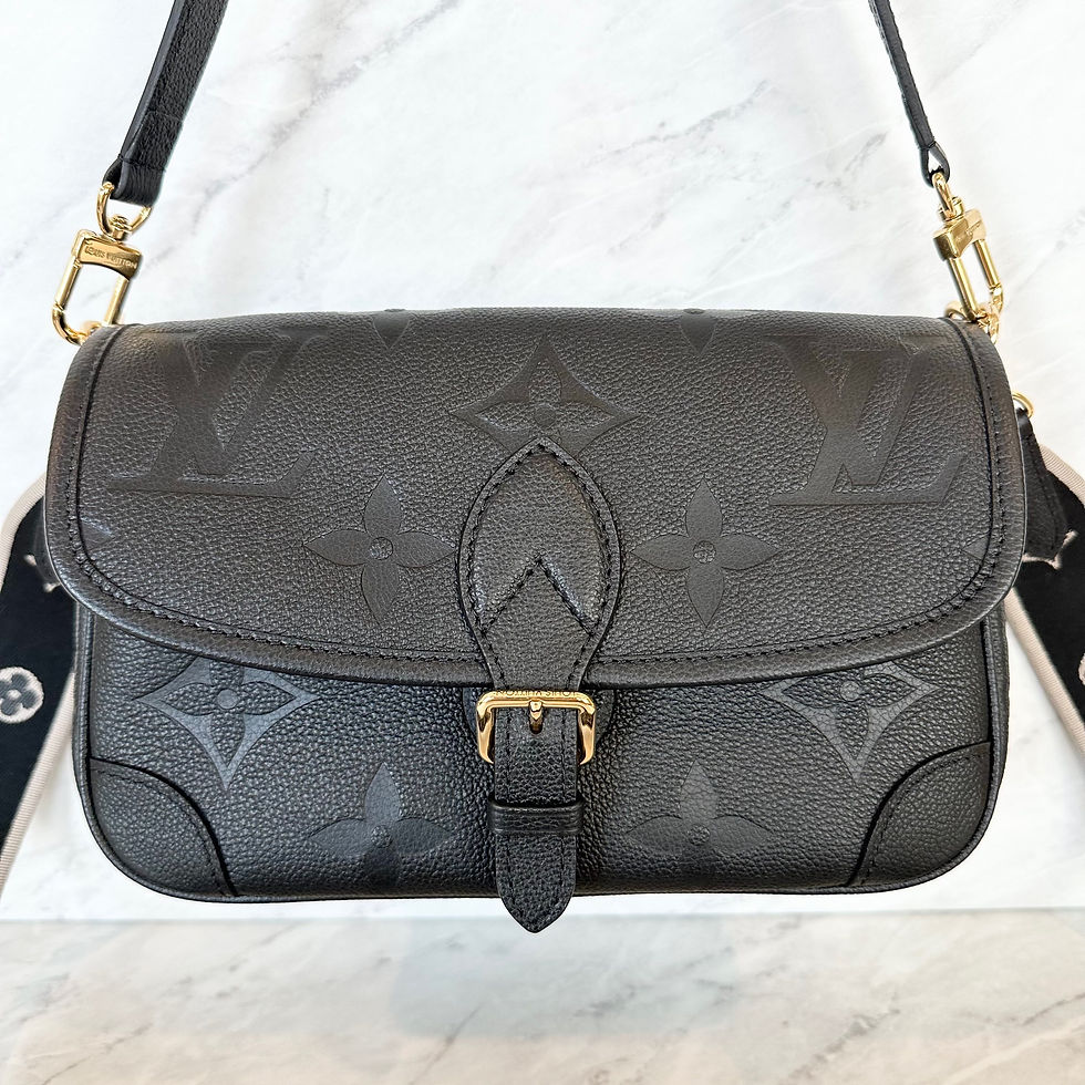 Thumbnail: Louis Vuitton Diane Black Microchip