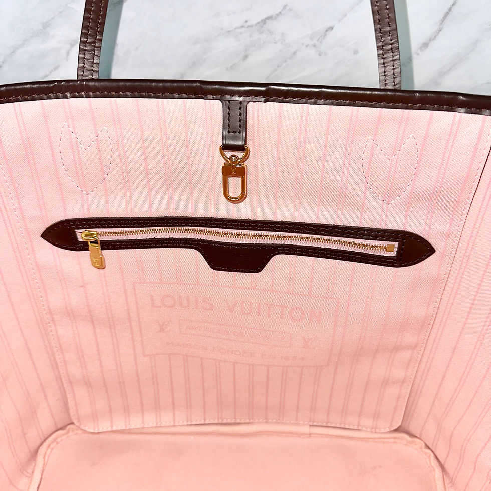 Thumbnail: Louis Vuitton Neverfull MM Damier Ebene FL0199