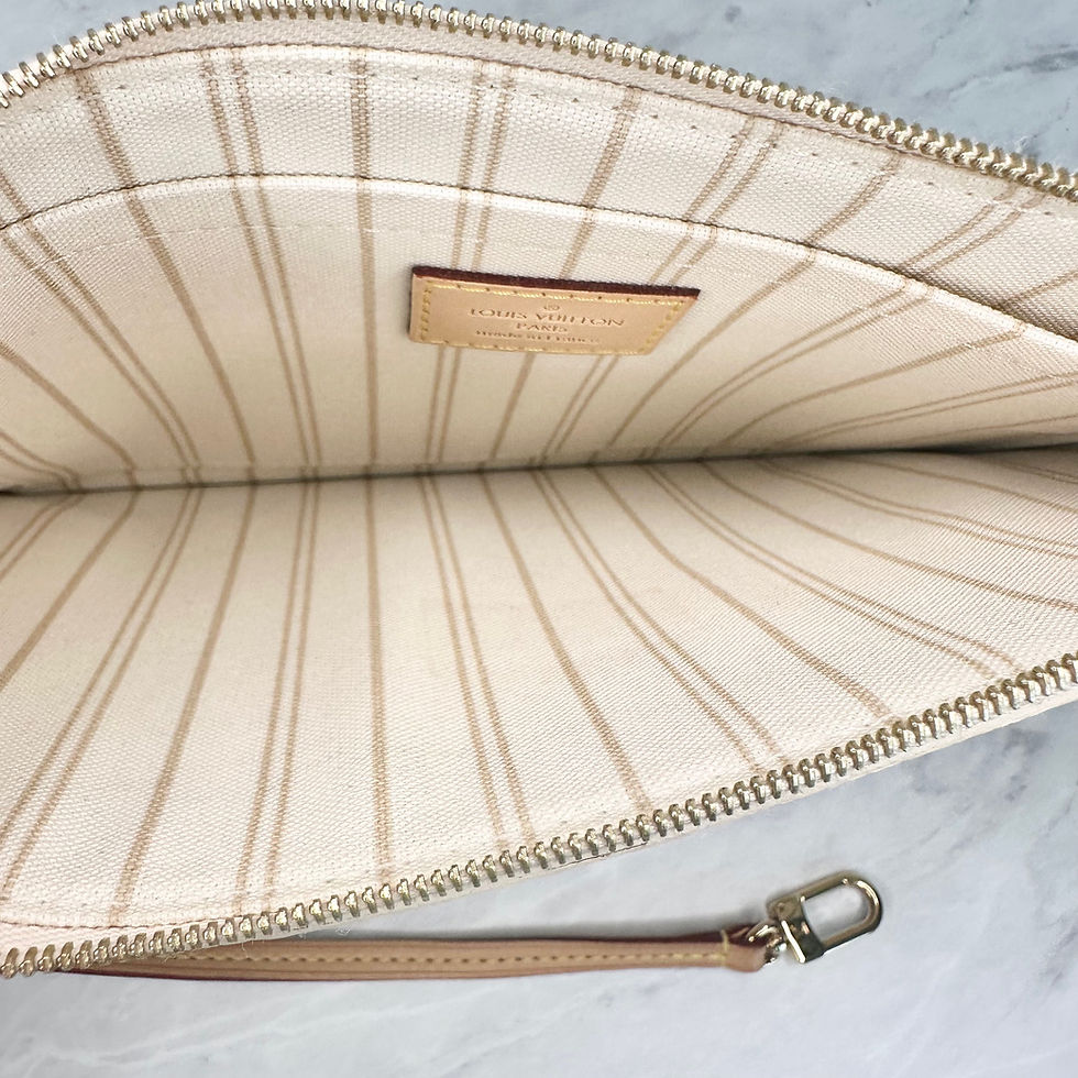 Thumbnail: Louis Vuitton Neverfull GM Pouch Damier Azur FL0194