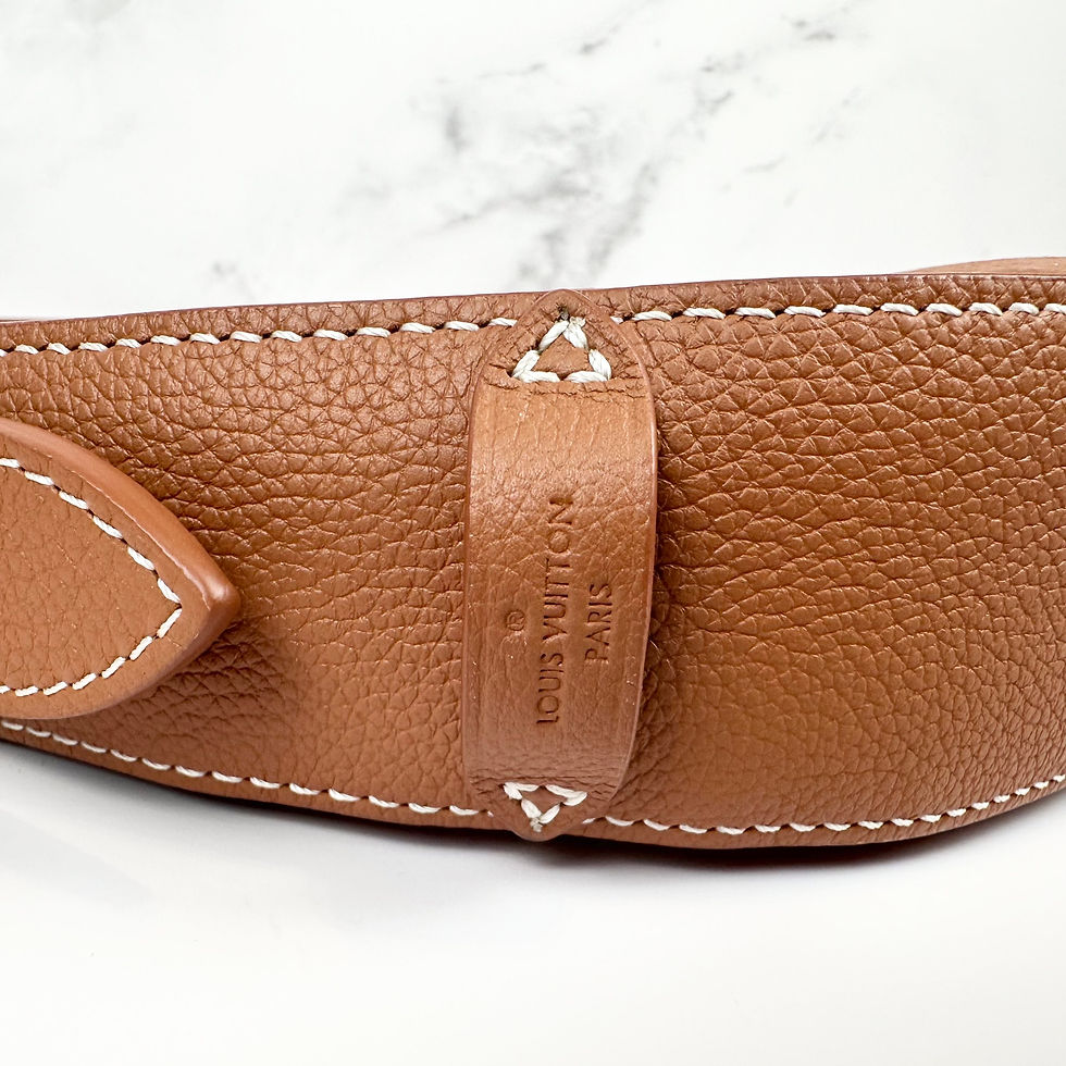 Thumbnail: Louis Vuitton Low Key Bumbag Cognac Microchip 