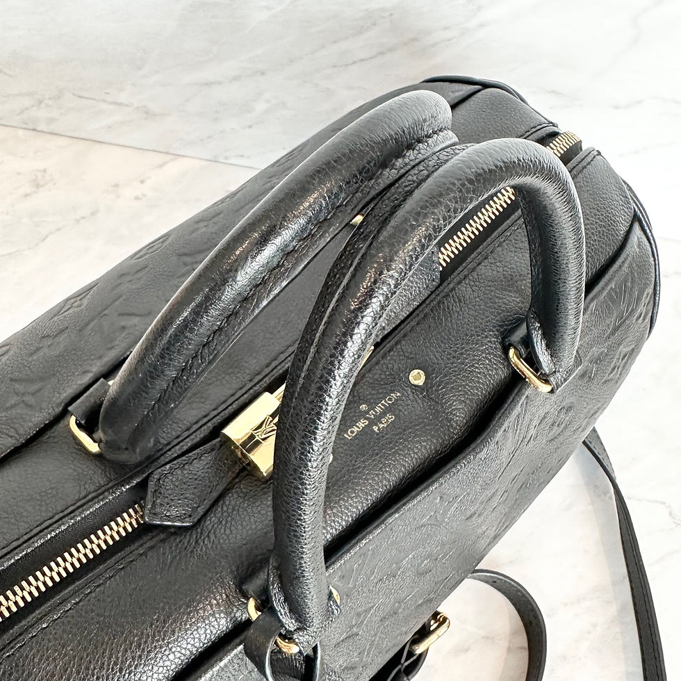 Thumbnail: Louis Vuitton Speedy 30 Bandouliere Black AR0147