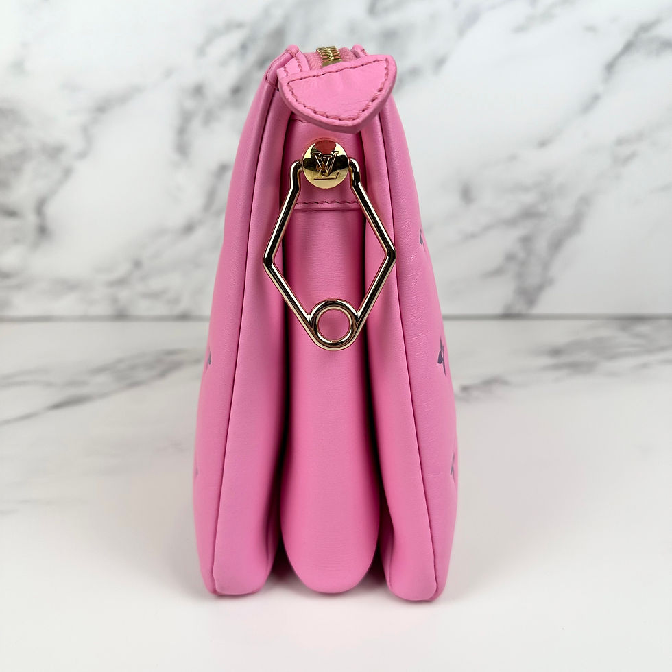 Thumbnail: Louis Vuitton Coussin PM Rose / Violet Microchip