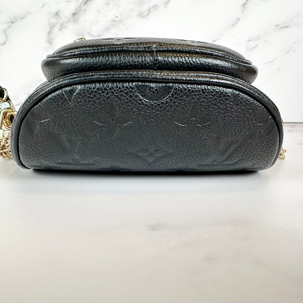Thumbnail: Louis Vuitton Mini Bumbag Black Microchi
