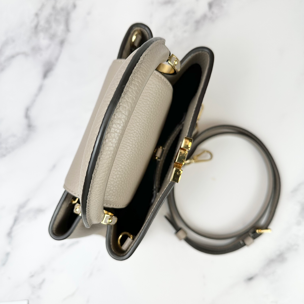 Thumbnail: Louis Vuitton Capucines BB Galet Microchip