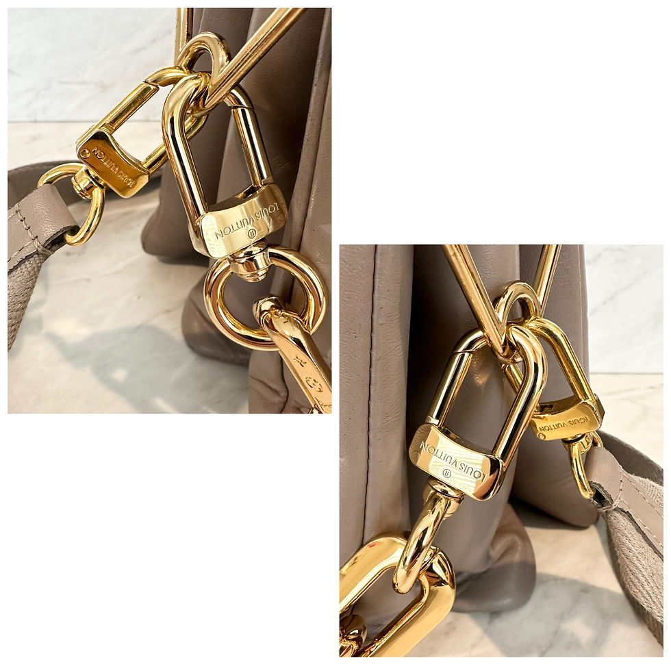 Thumbnail: Louis Vuitton Coussin MM Gray Microchip