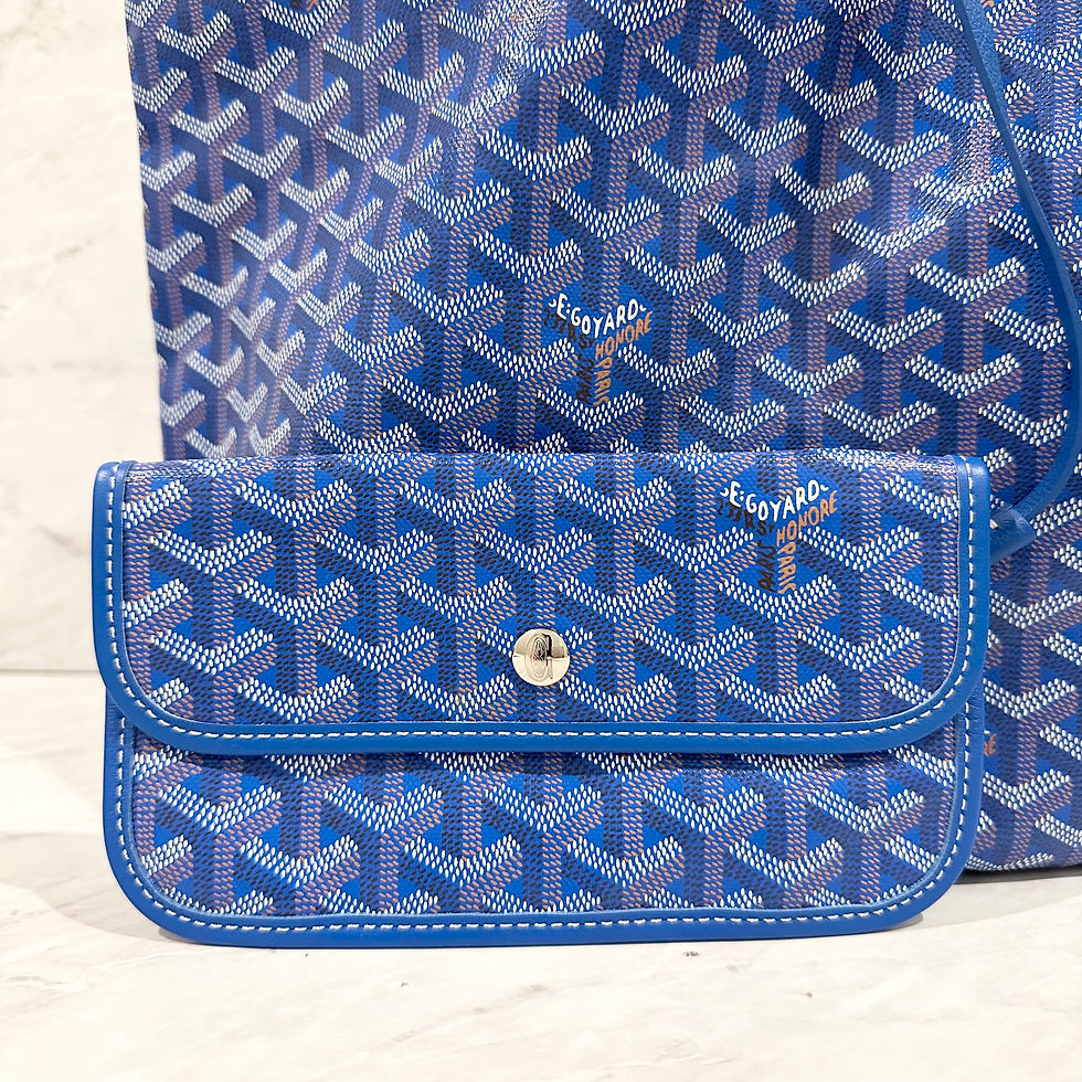 Thumbnail: Goyard Saint Louis PM Blue MIA020183