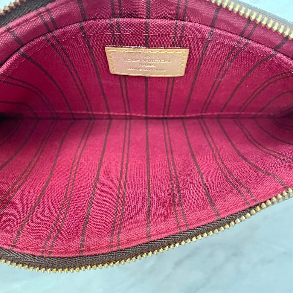 Thumbnail: Louis Vuitton Neverfull MM Pouch Monogram FL0134