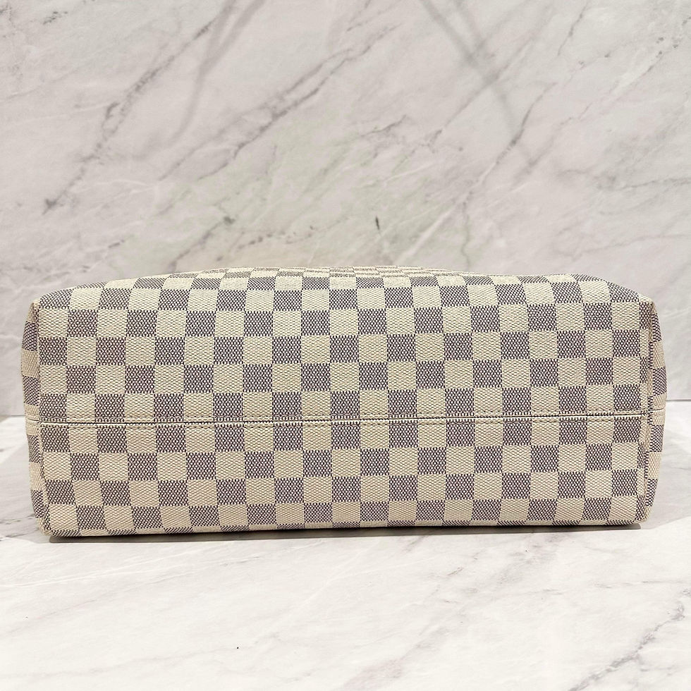 Thumbnail: Louis Vuitton Graceful MM Damier Azur Microchip