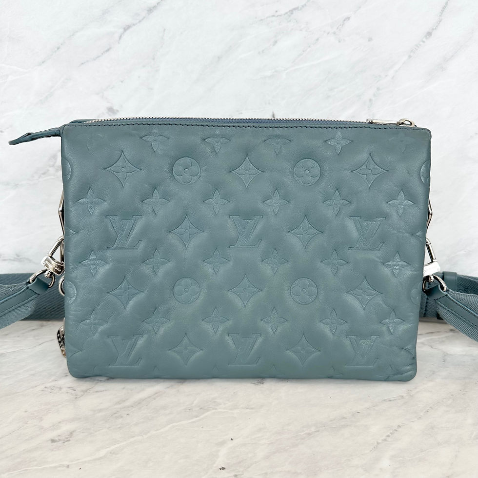 Thumbnail: Louis Vuitton Coussin PM Blue Microchip