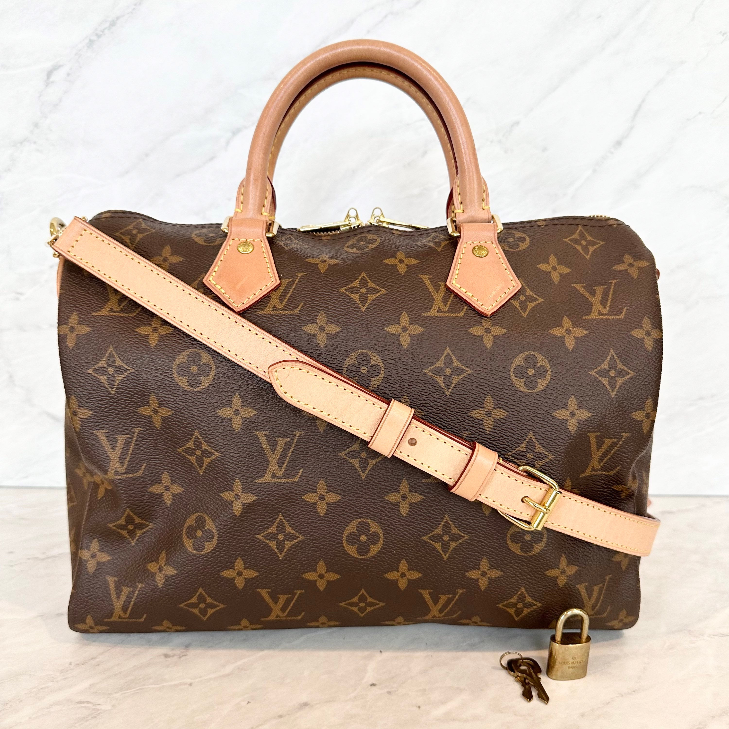 Louis Vuitton Speedy 30 Bandouliere Monogram SD4169