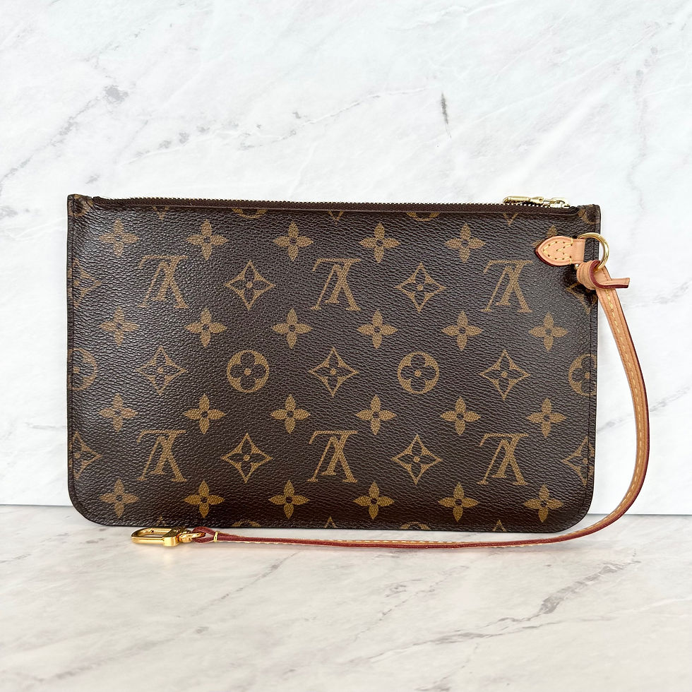 Thumbnail: Louis Vuitton Neverfull MM & Pouch Monogram CA