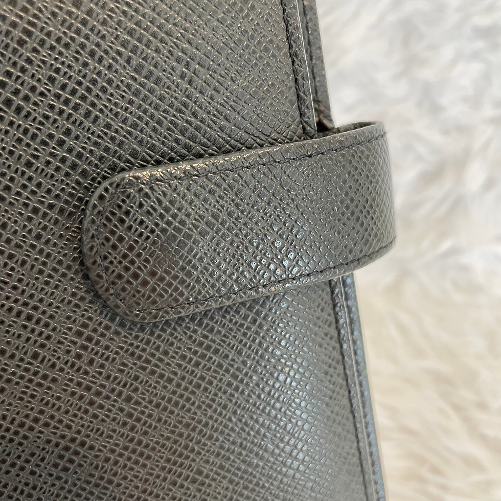Thumbnail: Louis Vuitton Agenda MM Black Taiga TH0057