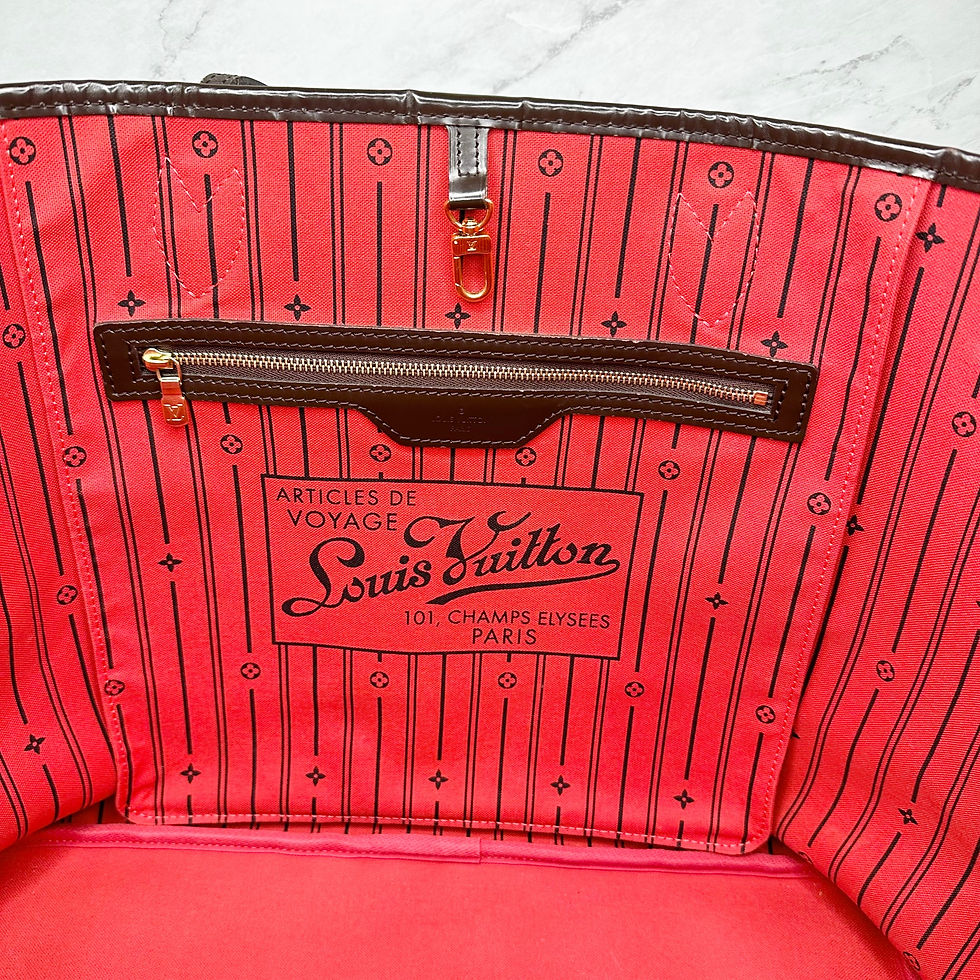 Thumbnail: Louis Vuitton Neverfull GM Damier Ebene SD2103