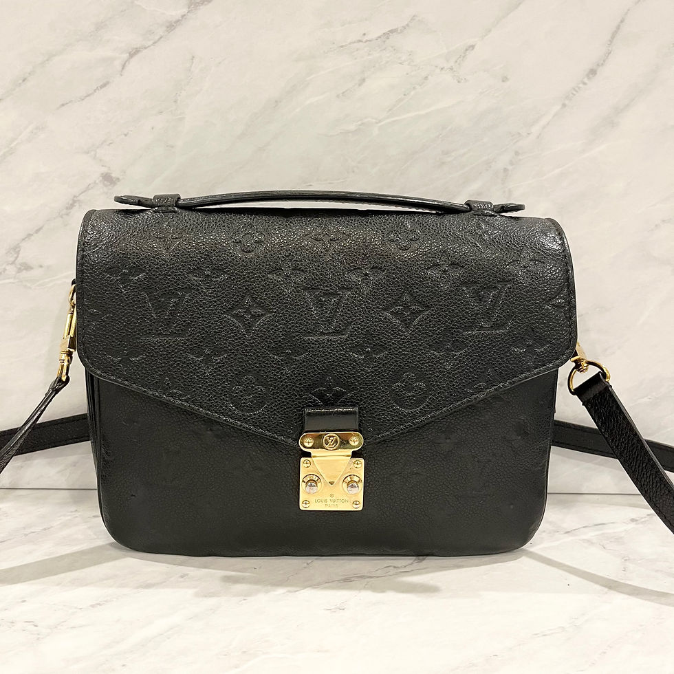 Thumbnail: Louis Vuitton Pochette Métis Empreinte Black DU2137