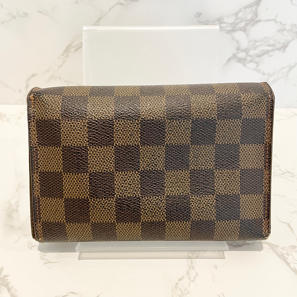 Thumbnail: Louis Vuitton Trifold Wallet Damier Ebene SP0055