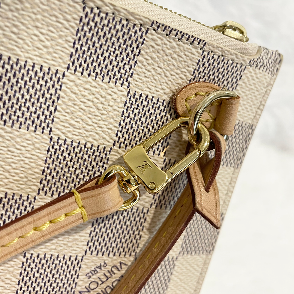 Thumbnail: Louis Vuitton Neverfull MM Pouch Damier Azur SD3118 