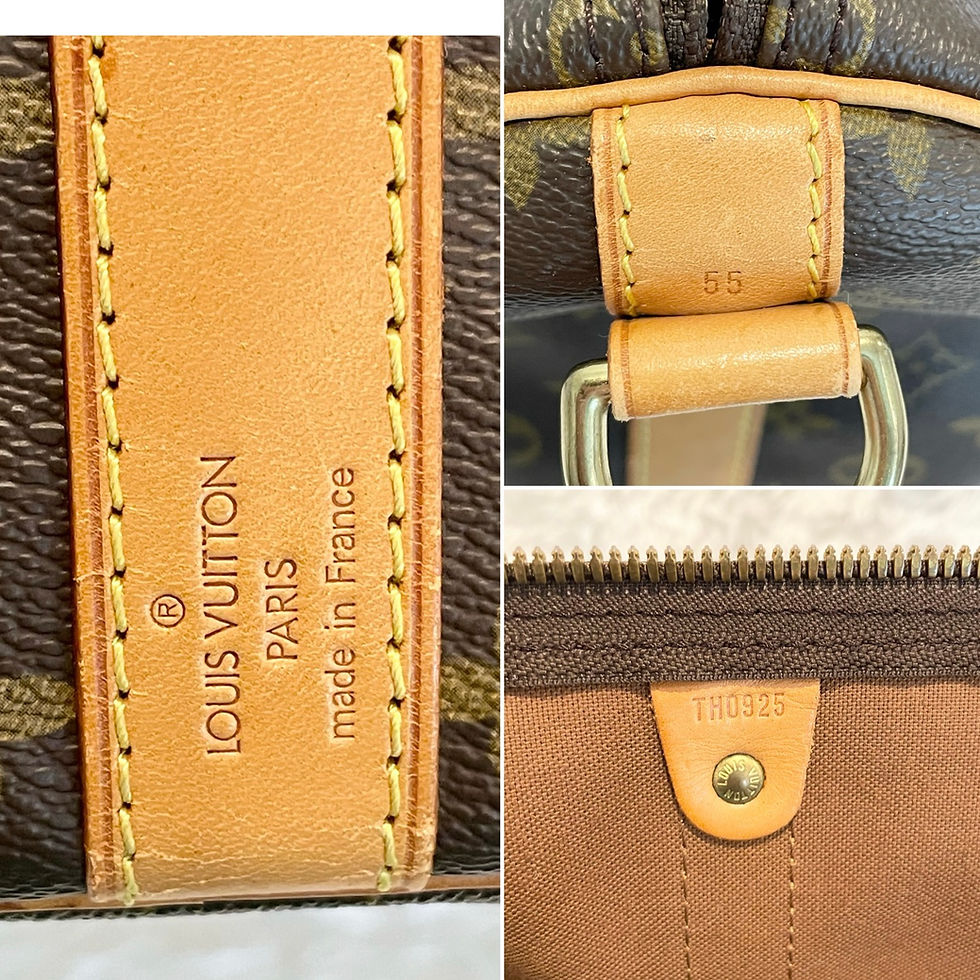 Thumbnail: Louis Vuitton Keepall 55 Bandouliere Monogram TH0925 