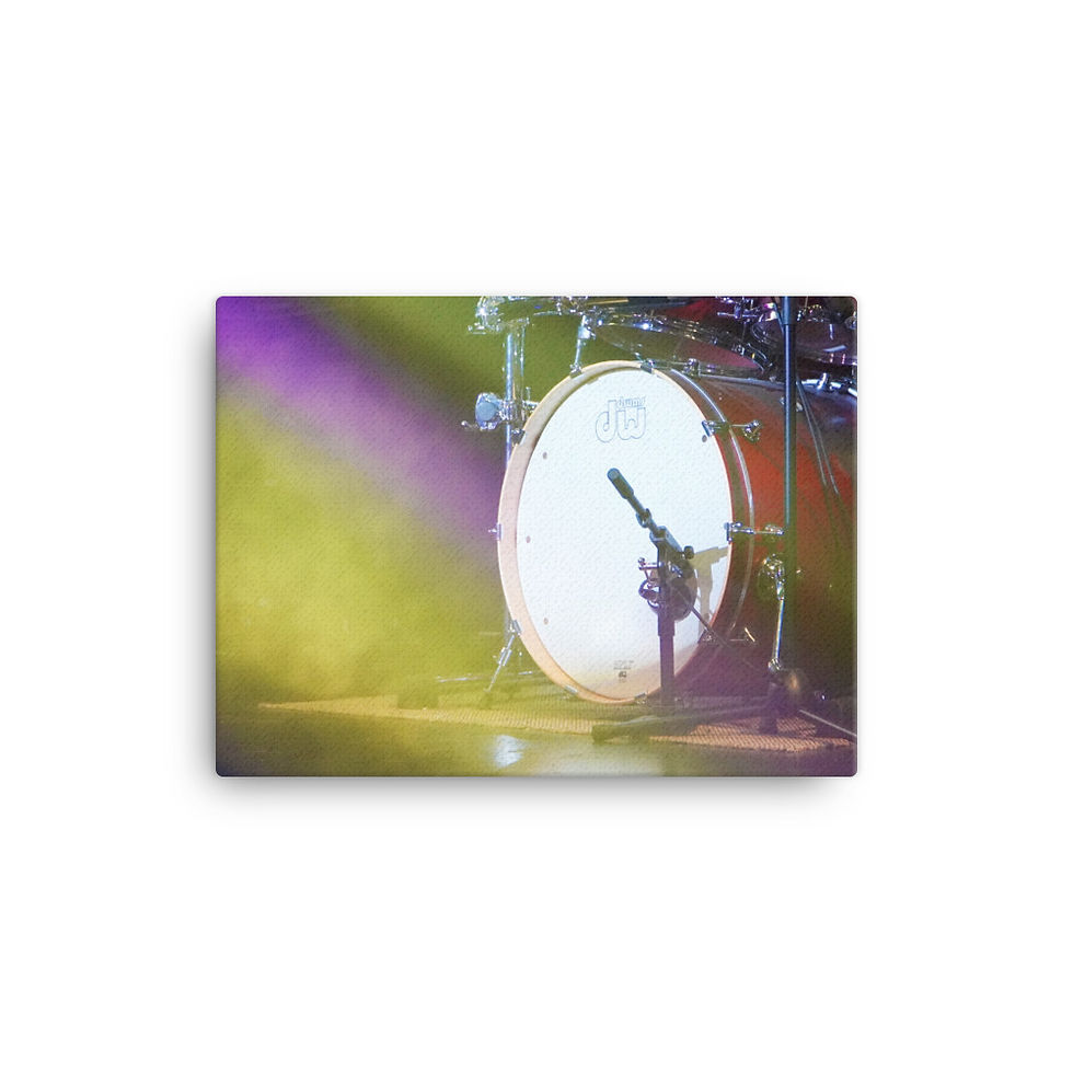 Thumbnail: Drummer's Love Canvas
