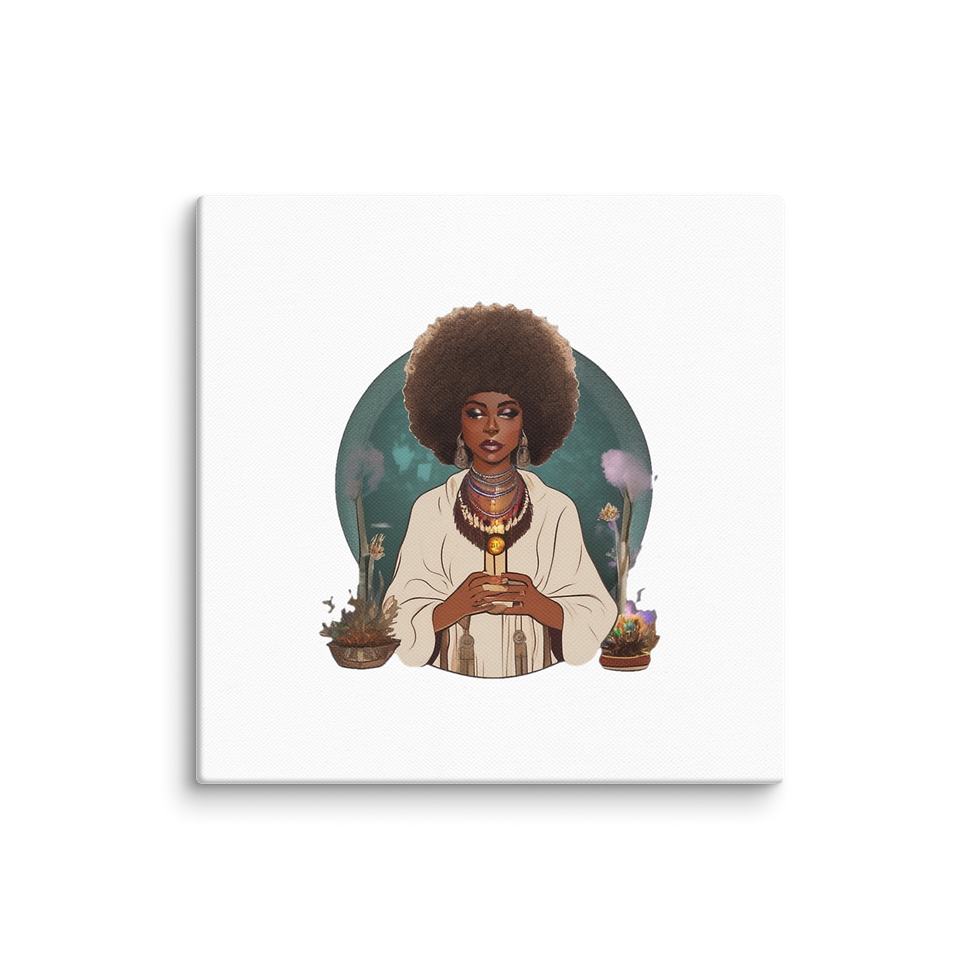 Thumbnail: Herbalist Queen Canvas