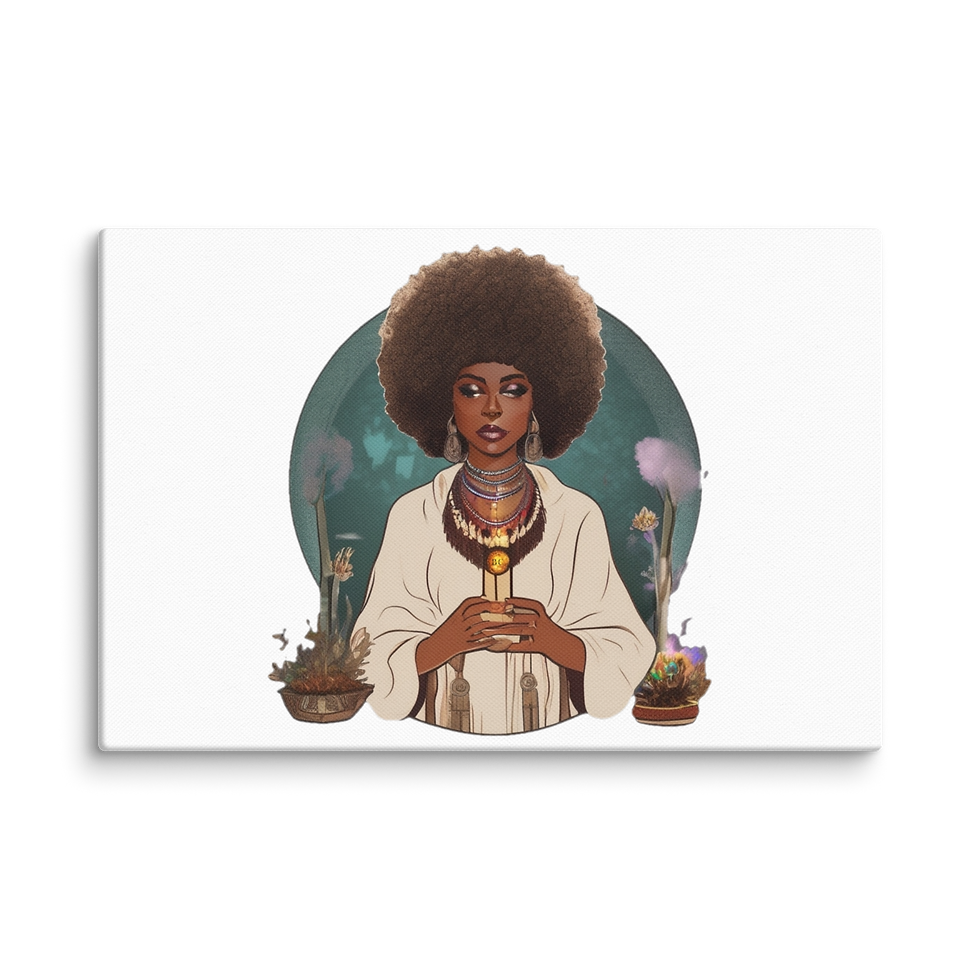 Thumbnail: Herbalist Queen Canvas