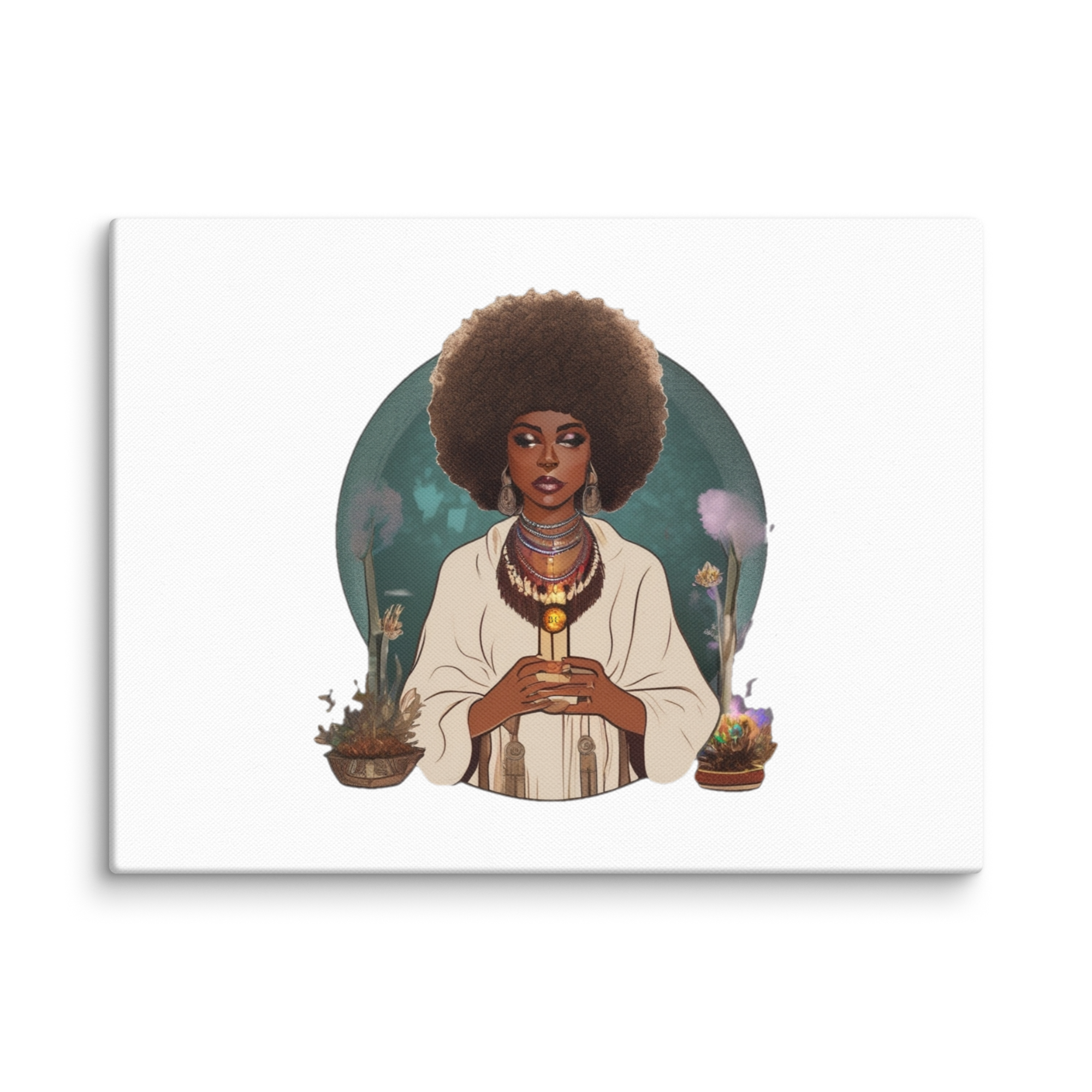 Herbalist Queen Canvas