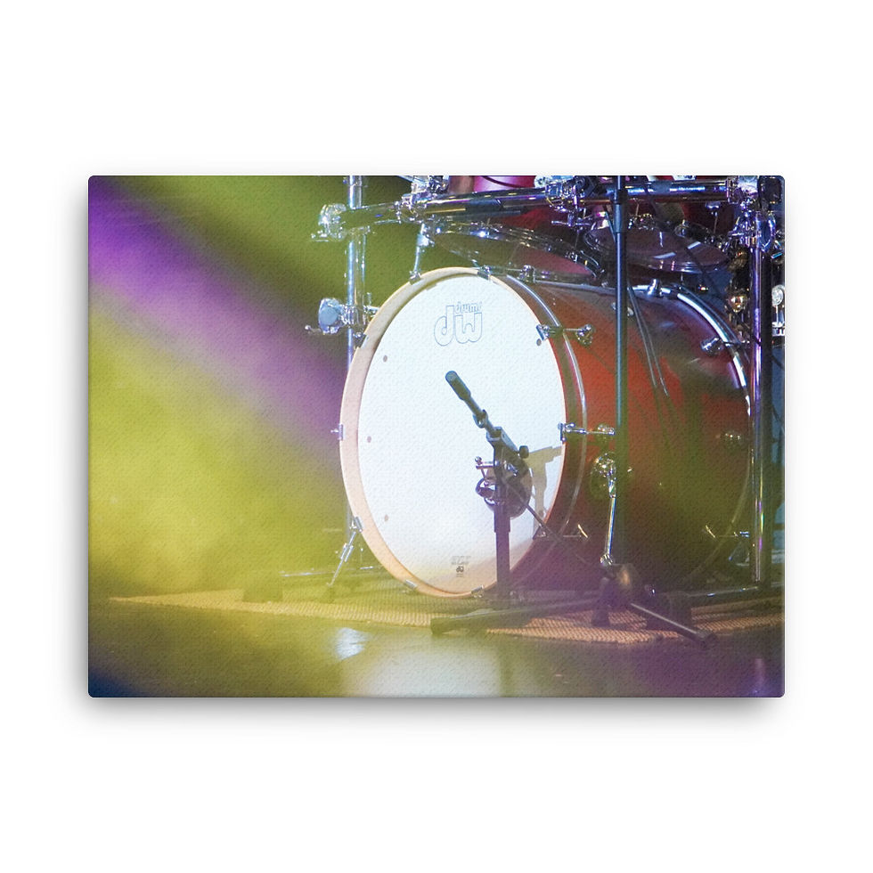 Thumbnail: Drummer's Love Canvas