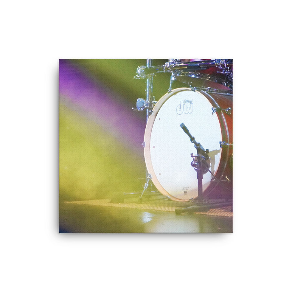 Thumbnail: Drummer's Love Canvas