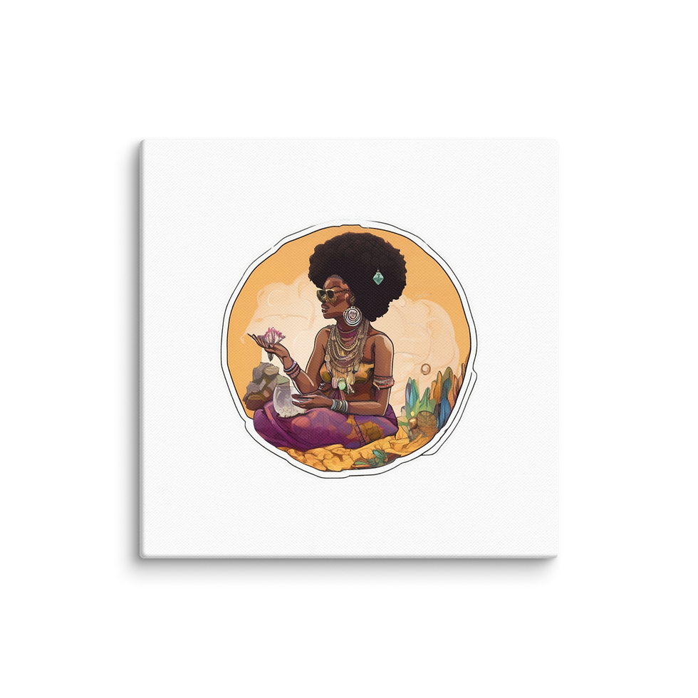 Thumbnail: Flower Child Canvas