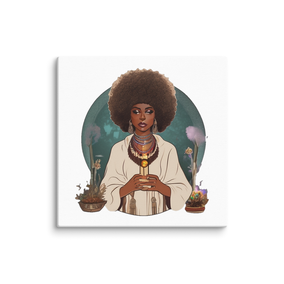 Thumbnail: Herbalist Queen Canvas