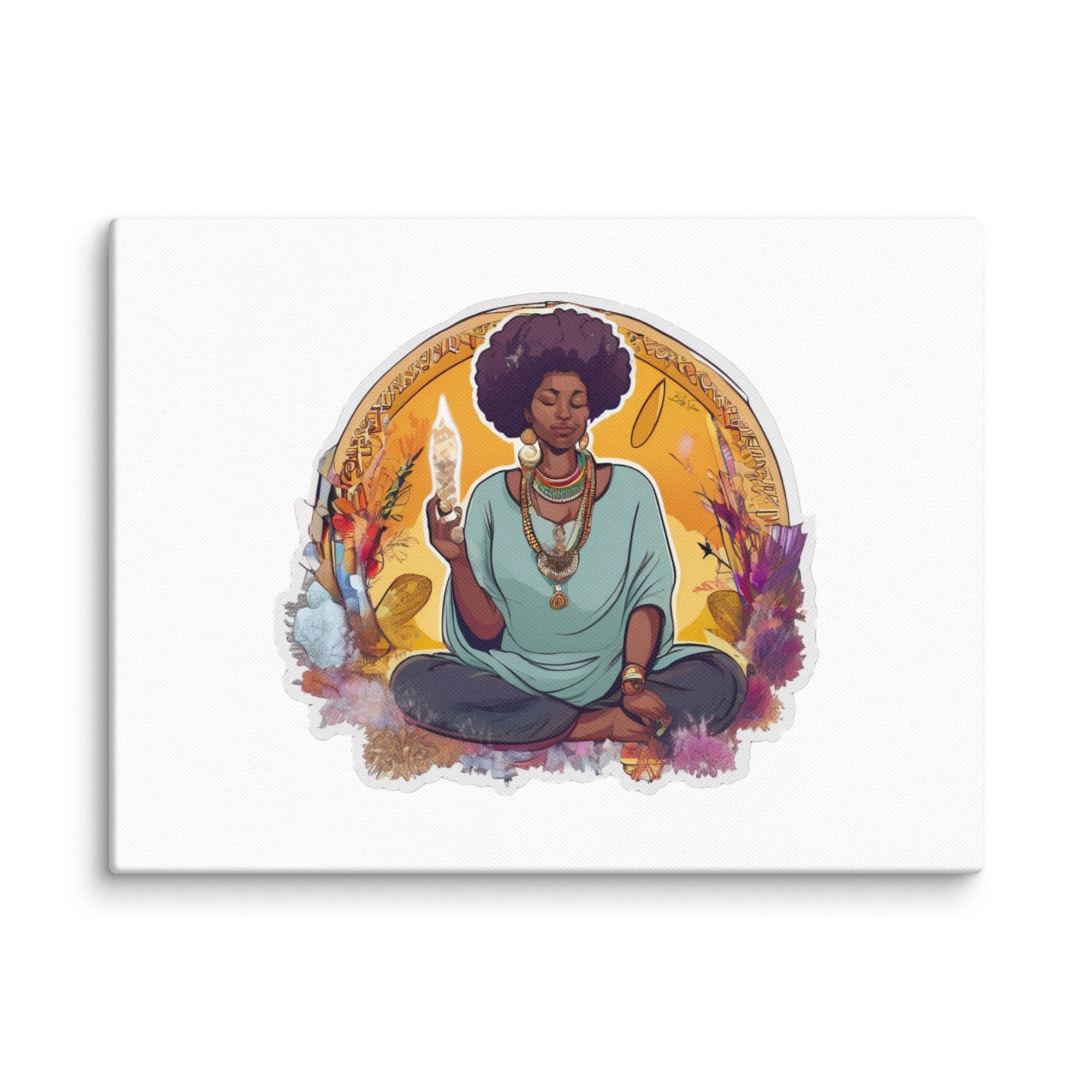 Crystal Vibrance Canvas