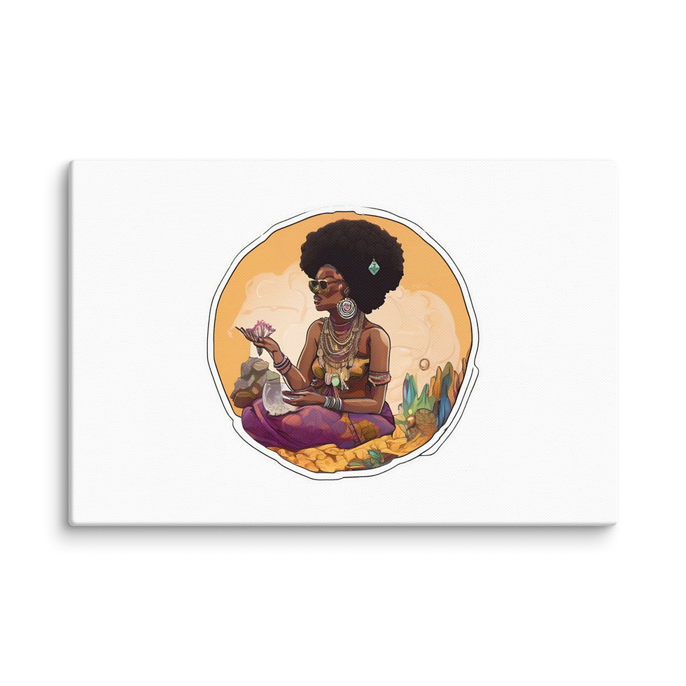Thumbnail: Flower Child Canvas