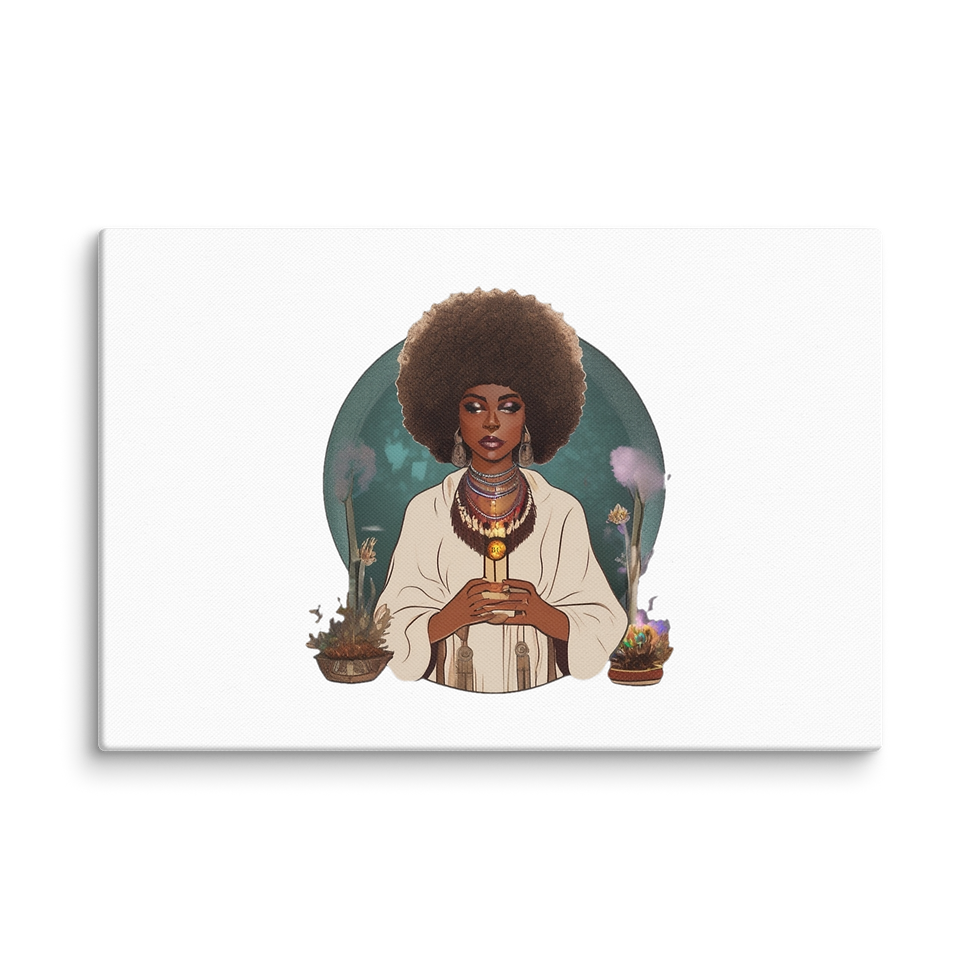 Thumbnail: Herbalist Queen Canvas