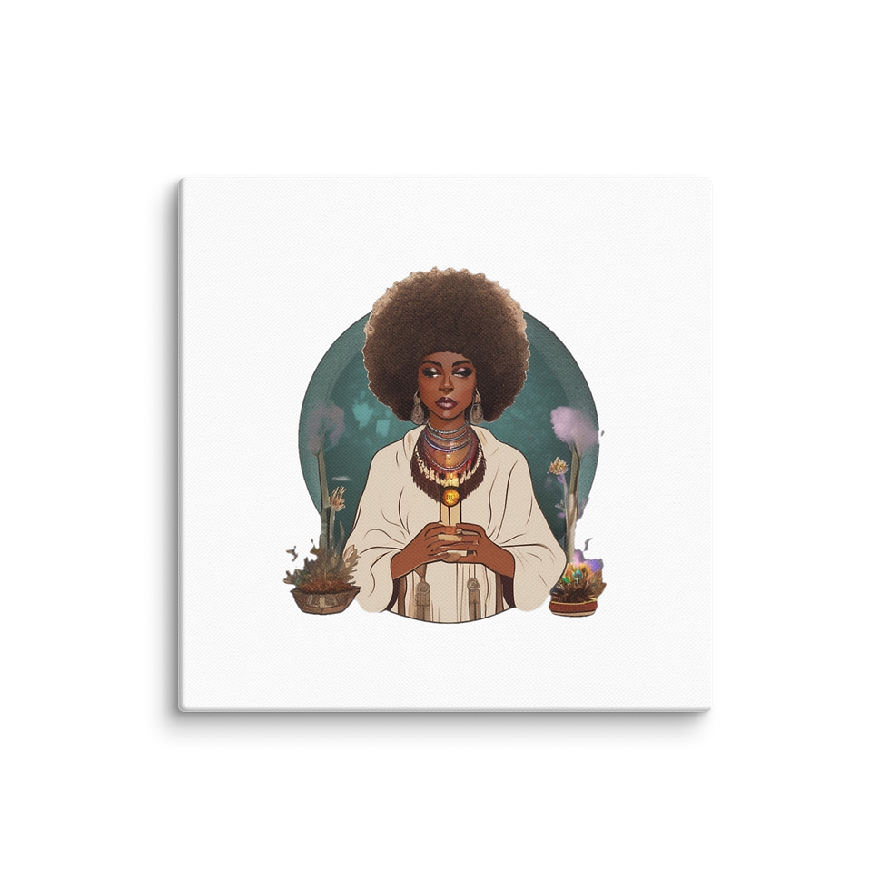 Thumbnail: Herbalist Queen Canvas