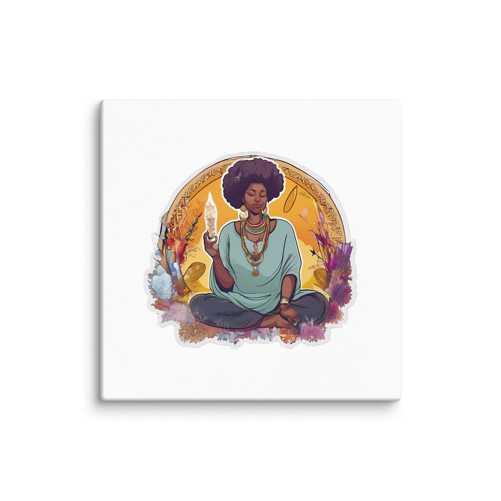 Thumbnail: Crystal Vibrance Canvas