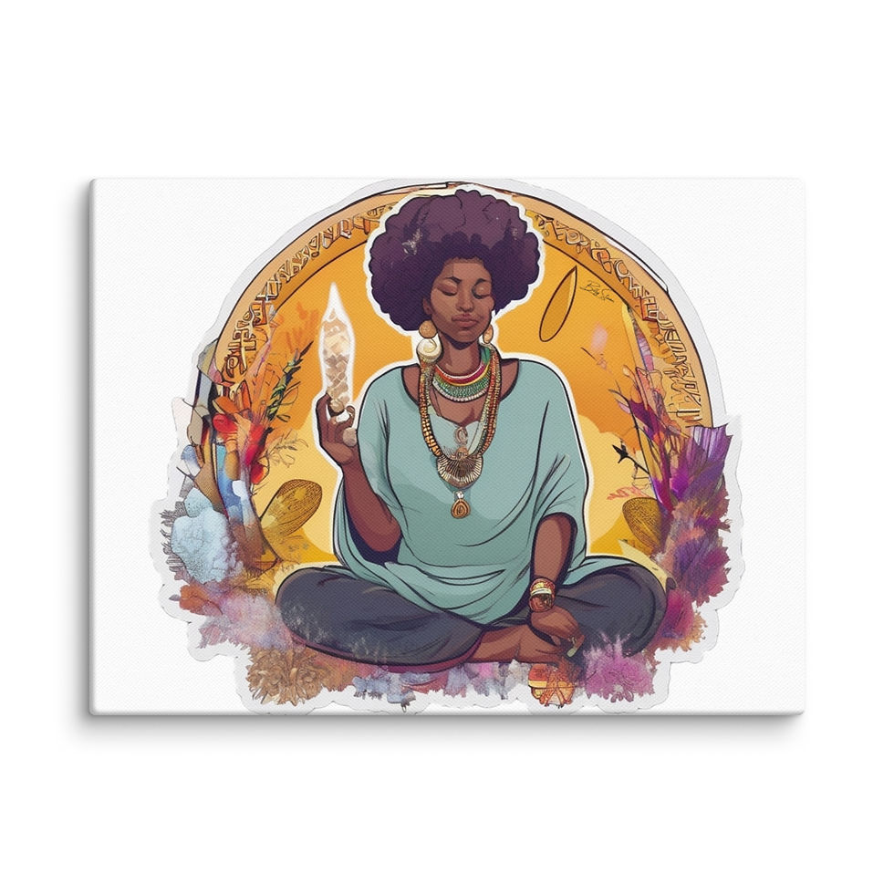 Thumbnail: Crystal Vibrance Canvas