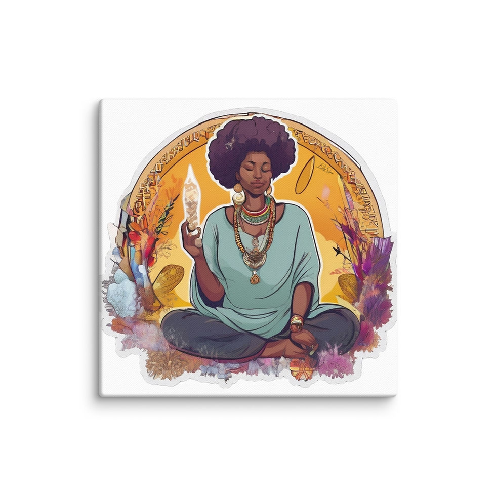 Thumbnail: Crystal Vibrance Canvas