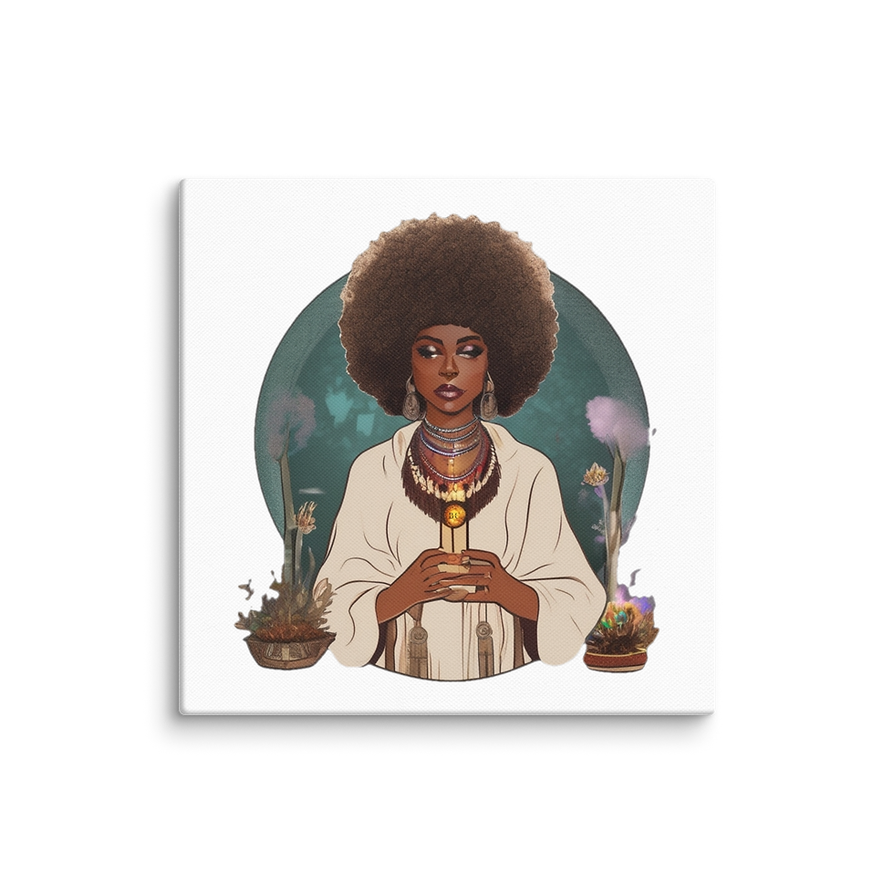 Thumbnail: Herbalist Queen Canvas