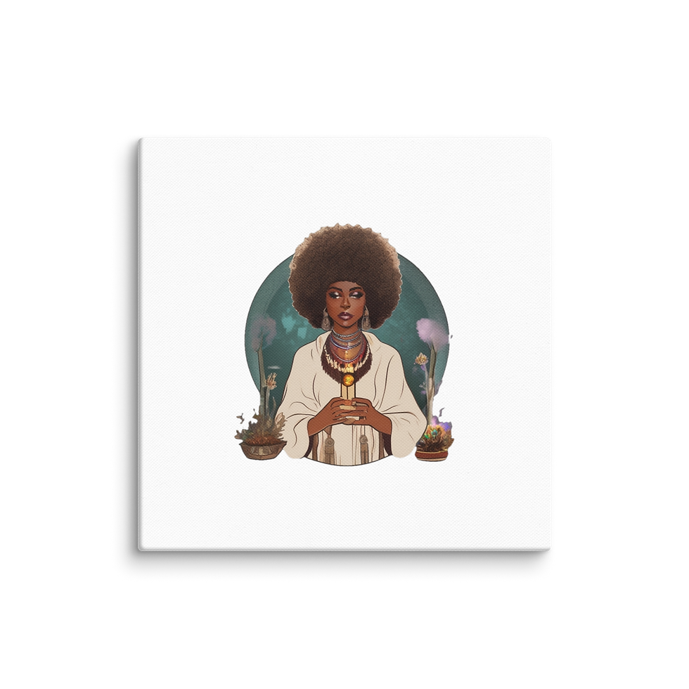 Thumbnail: Herbalist Queen Canvas