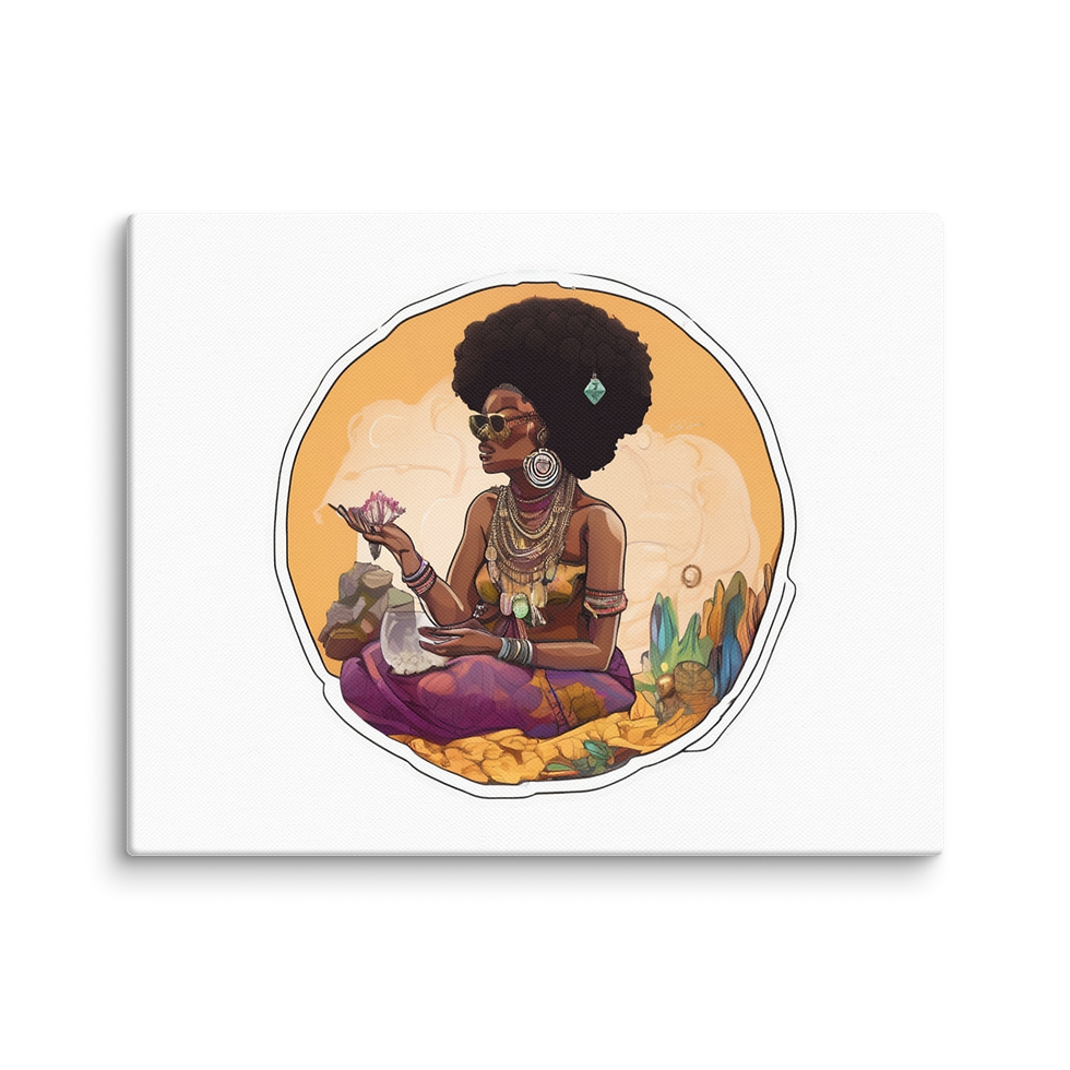 Thumbnail: Flower Child Canvas