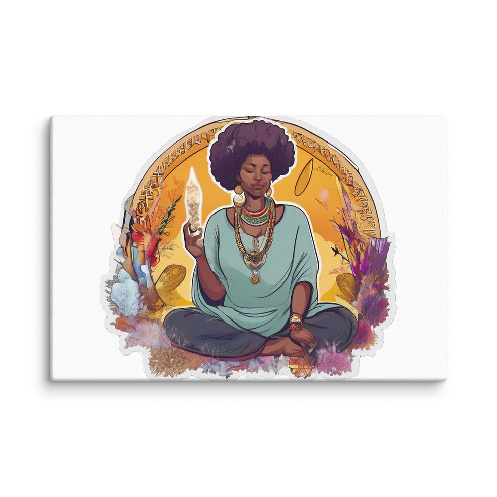 Thumbnail: Crystal Vibrance Canvas