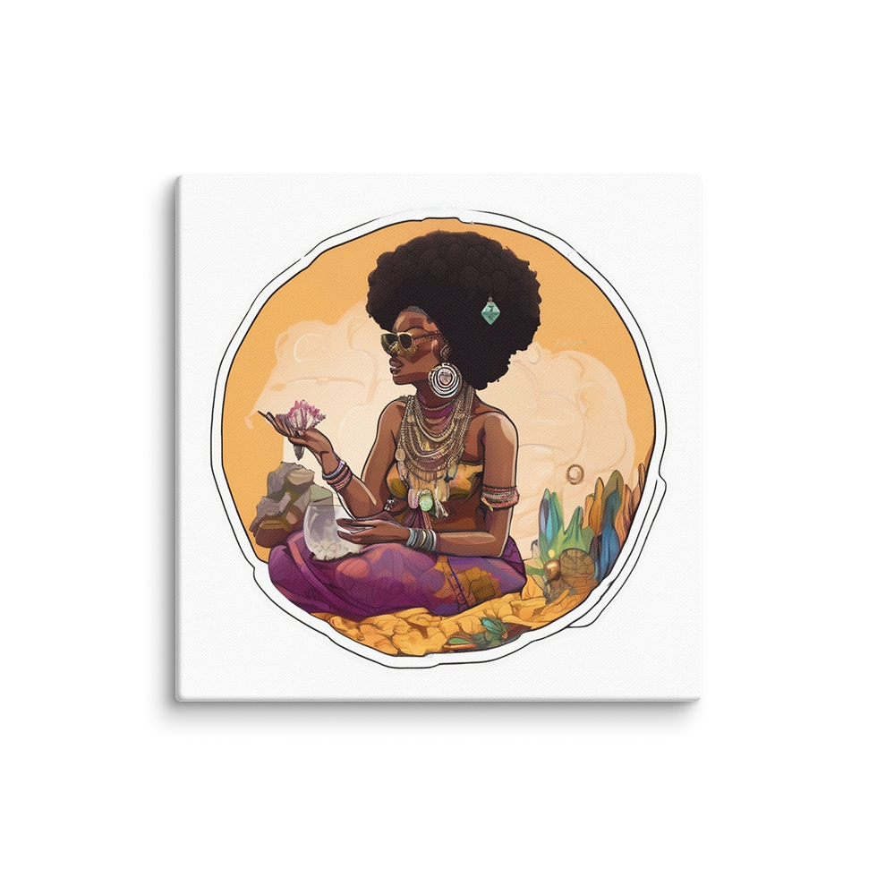 Thumbnail: Flower Child Canvas